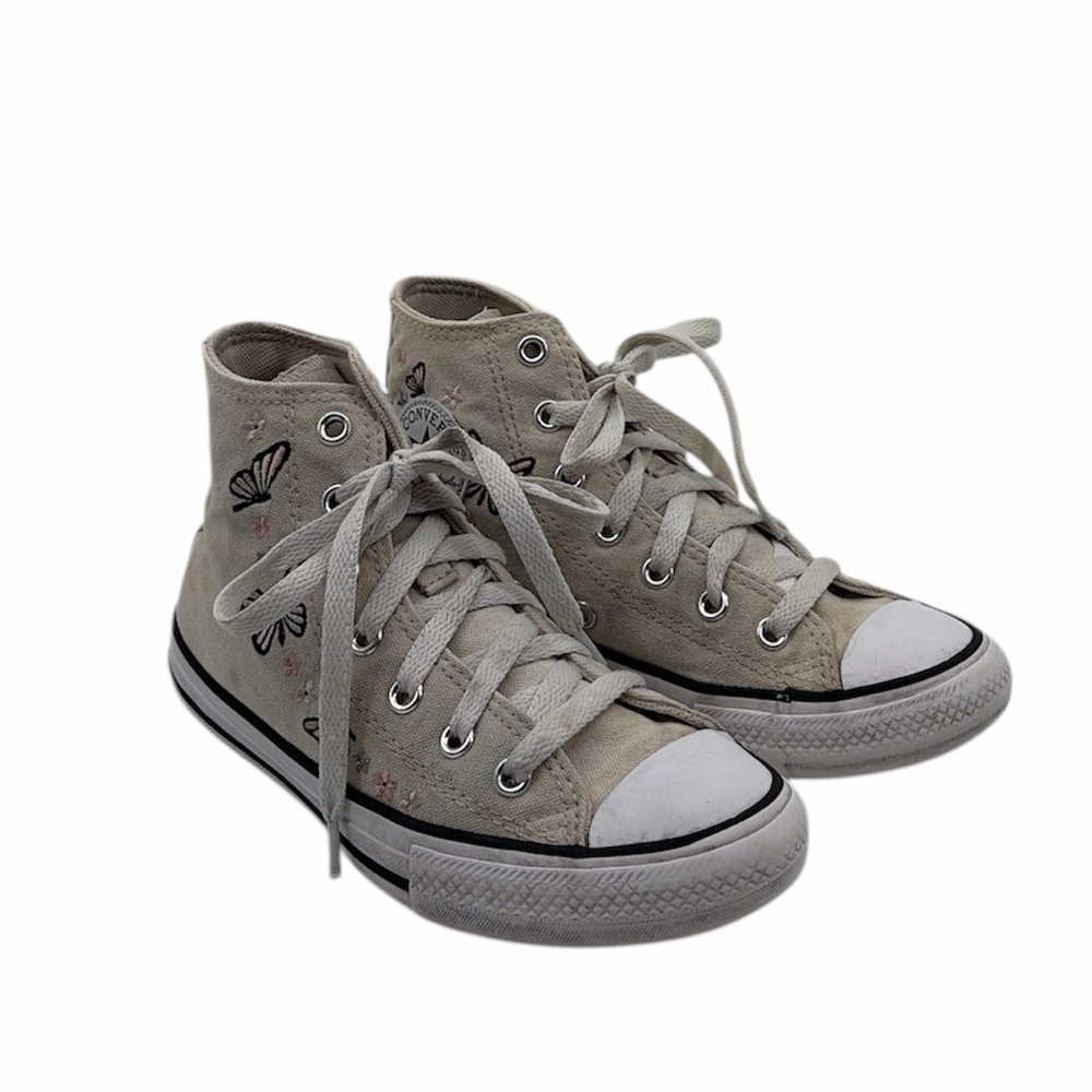 Converse Chuck Taylor All Star HI Butterflies Girls High Top Sneakers Size 2